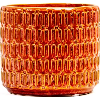 Květináč Keramický obal Quito 12 cm, oranžová