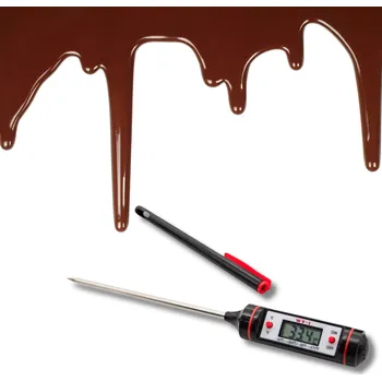 Kuchyňský teploměr Cukrářský - kuchařský teploměr s možností vpichování