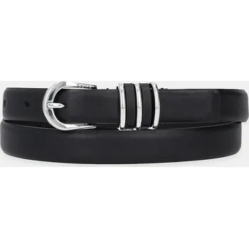 Opasek Kožený pásek BOSS Carol-Loops_Sz20 50548534 černá 99X, vel. 85