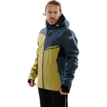 Dámská softshellová bunda Pánská turistická softshellová bunda EVERETT-ShellX jckt M green Zelená XL