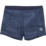 Chlapecké plavky COLOR KIDS-Swim Trunks, AOP, vintage indigo Modrá 116