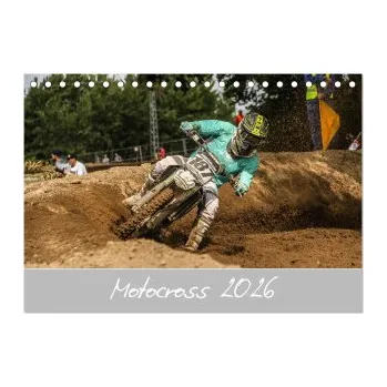 Diář Motocross 2026 (Tischkalender 2026 DIN A5 quer), CALVENDO Monatskalender: Motocross vom feinsten. DE – Calvendo,Arne Fitkau Fotografie & Design (DE)