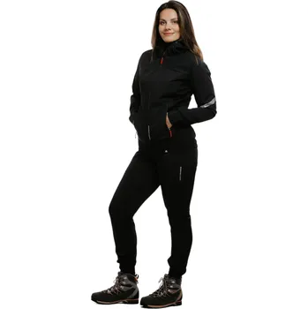 Dámská softshellová bunda Dámská turistická softshellová bunda NORTHFINDER-DONNA-269-black Černá XL