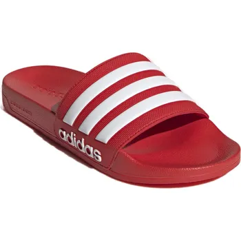 Dámská obuv Šlapky (plážová obuv) ADIDAS-Adilette Shower U vivid red/cloud white/vivid red Červená 46