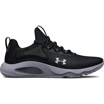 Dámská běžecká obuv Pánská běžecká obuv UNDER ARMOUR-UA HOVR Rise 4 black/mod gray/halo gray Černá 44