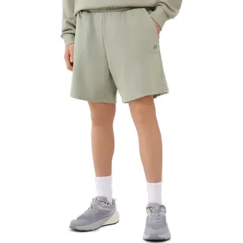 Dámská móda Teplákové kraťasy 4F-SHORTS CAS U544-44S-OLIVE Zelená XS