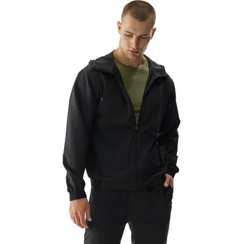 Dívčí bunda Pánská tréninková bunda 4F-SWEATSHIRT FNK-WAW24TFSWM394-22S-ANTHRACITE Šedá S