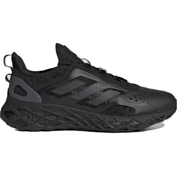 Dámská tenisová obuv Pánská rekreační obuv ADIDAS-Web Boost core black/black blue met/grey five Černá 46