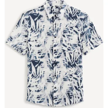 Pánská košile Celio Košile Vatye - Pánské Celio šedá 1771432