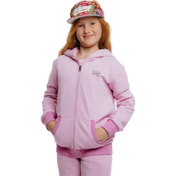 Dívčí mikina Dívčí mikina se zipem AUTHORITY-H-STYLE G Fialová 140/146