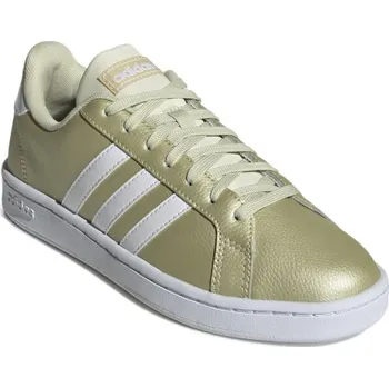 Dámská vycházková obuv ADIDAS-Grand Court sabemt/white/sanbei Béžová 40 2/3