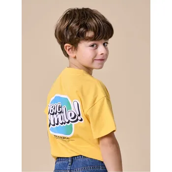 Sinsay - Tričko s krátkým rukávem - žlutá - 242DC-11X - 242DC-11X-134