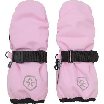 Dívčí lyžařské rukavice palčáky COLOR KIDS-Mittens - Waterproof-4213-Bonbon Růžová 104/116