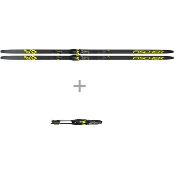 Běžky Běžky s vázáním FISCHER-RCR SKATE STIFF IFP + RACE SKATE IFP Černá 191 cm
