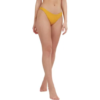 Dámské plavky Dámské plavky spodní díl FUNDANGO-Madison High Cut Bottoms-235-dirt yellow Žlutá M