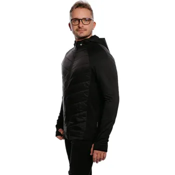 Pánská mikina Pánská mikina se zipem AUTHORITY-MID-LIVINO black Černá S