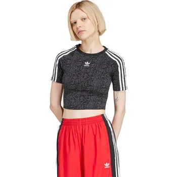 Dámské tričko Dámské triko s krátkým rukávem ADIDAS ORIGINALS-SNAKE BABY TEE Černá XL