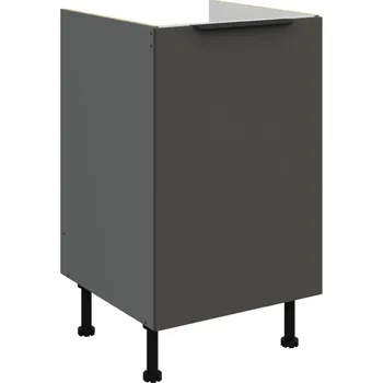 Kuchyňská skříňka Stolarz Lempert Dolní kuchyňská skříňka Aria ANT 50 ZL 1F BB Zvolte barvu dvířek: grafit.