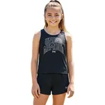 Dívčí tréninkové tílko UNDER ARMOUR-UA Motion Branded Tank Černá M