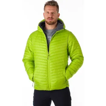 Pánská softshellová bunda Pánská turistická bunda NORTHFINDER-DAN-584-limegreengrey Žlutá XXL