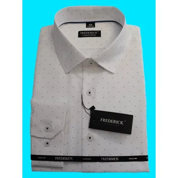 Pánská košile Pánská košile s dlouhým rukávem - střih REGULAR - vzor F915 - 42