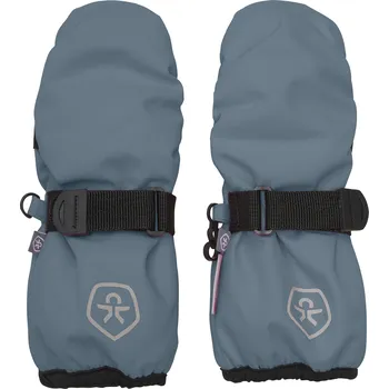 Dětské lyžařské rukavice palčáky COLOR KIDS-Mittens - Waterproof-7842-Stormy Weather Šedá 128/134