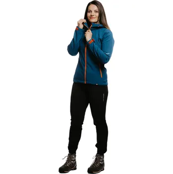 Dámská bunda Dámská turistická softshellová bunda NORTHFINDER-PATTY-526-inkblue Modrá S