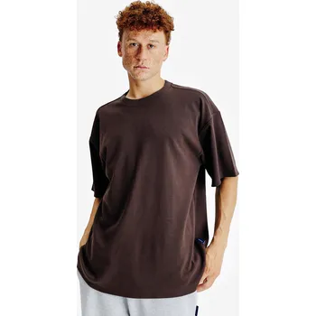 Pánské tričko DECATHLON Pánské tričko Elementals XL KAŠTANOVÁ