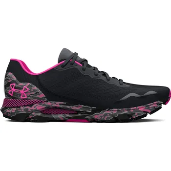 Dámská běžecká obuv Dámská běžecká obuv UNDER ARMOUR-UA W HOVR Sonic 6 Camo black/rebel pink/rebel pink Černá 39