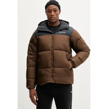 Pánská bunda Bunda Columbia Puffect 2086851 hnědá 82X, vel. L