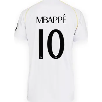 Replika dresu Real Madrid Home Mbappe 10 bílý 2025/26