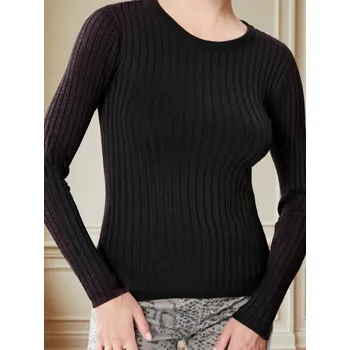 Dámský svetr Sinsay - Svetr s dlouhými rukávy - černá - 369EU-99X - 369EU-99X-M