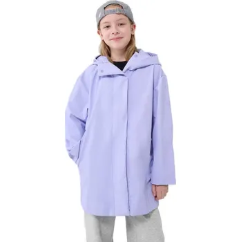 Pláštěnka Dívčí pláštěnka 4F JUNIOR-JACKET U213-52S-LIGHT VIOLET Fialová 140