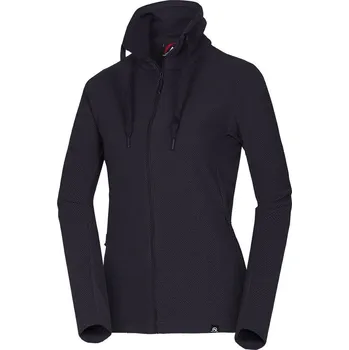 Dámská mikina Dámská zateplená turistická mikina se zipem NORTHFINDER-TAMMY-269black Černá XL