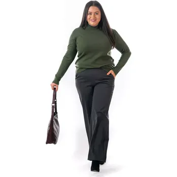 Dámský svetr Dámský svetřík ROSIE 40/44 Tmavá khaki