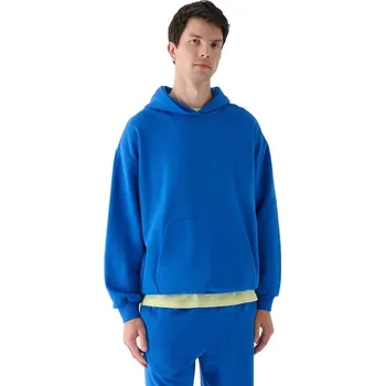 Pánská mikina Pánská mikina s kapucí 4F-SWEATSHIRT-WAW24TSWSM1311-36S-COBALT Modrá XXL