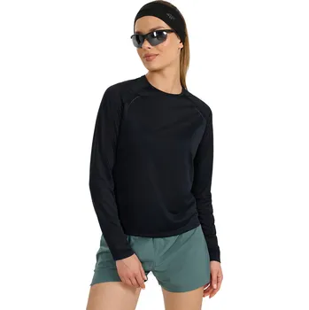 Dámské tričko Dámské běžecké triko s dlouhým rukávem 4F-LONGSLEEVE FNK F415-WAW25TFLOF415-20S-DEEP BLACK Černá XL