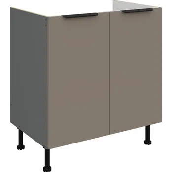 Stolarz Lempert Dolní kuchyňská skříňka Aria ANT 80 ZL 2F BB Zvolte barvu dvířek: sandrgrau