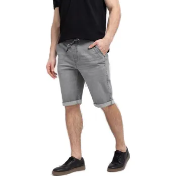 Pánské kraťasy Pánské riflové kraťasy VOLCANO-CARST-702-GREY Šedá 35