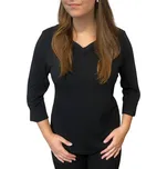 Halenka Ina černá s límcem Velikost Ina: 46