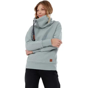 Pánská mikina Dámská mikina FUNDANGO-Aliz Pullover-528-fern Zelená XS