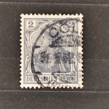 Sběratelství Známka Německo, Reich, Mi.68#, 2Pfg.