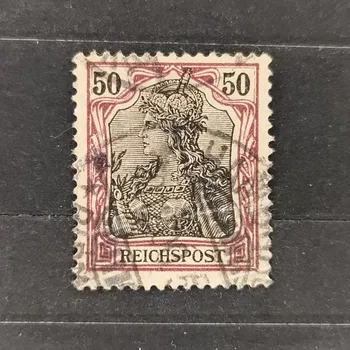 Sběratelství Známka Německo, Reich, Mi.61#, 50Pfg.