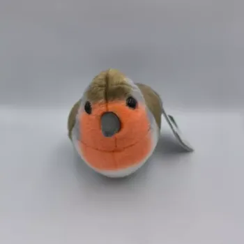 plyšák Zpívající ptáček - Červenka (Zpívající ptáček)