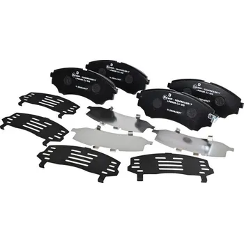 Brzdová destička Sada brzdových destiček, kotoučová brzda DELPHI LP2036