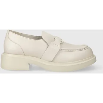 Dámské mokasíny Kožené mokasíny Karl Lagerfeld MACIE KL KL41210.011 bílá 00X, EUR 37