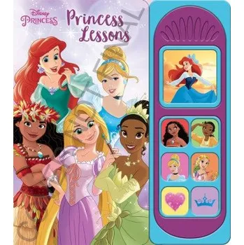 První čtění Disney Princess: Princess Lessons Sound Book (Leporelo)