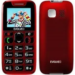 EVOLVEO EasyPhone s nab.stojánk. červený