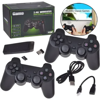 Herní konzole Retro herní konzole se dvěma ovladači GR0696 32 GB černá