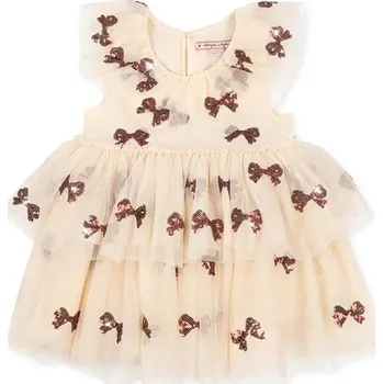 Dívčí šaty Dívčí šaty Konges Sløjd YVONNE FAIRY DRESS KS102156.9BYA béžová 02X, vel. 122-128